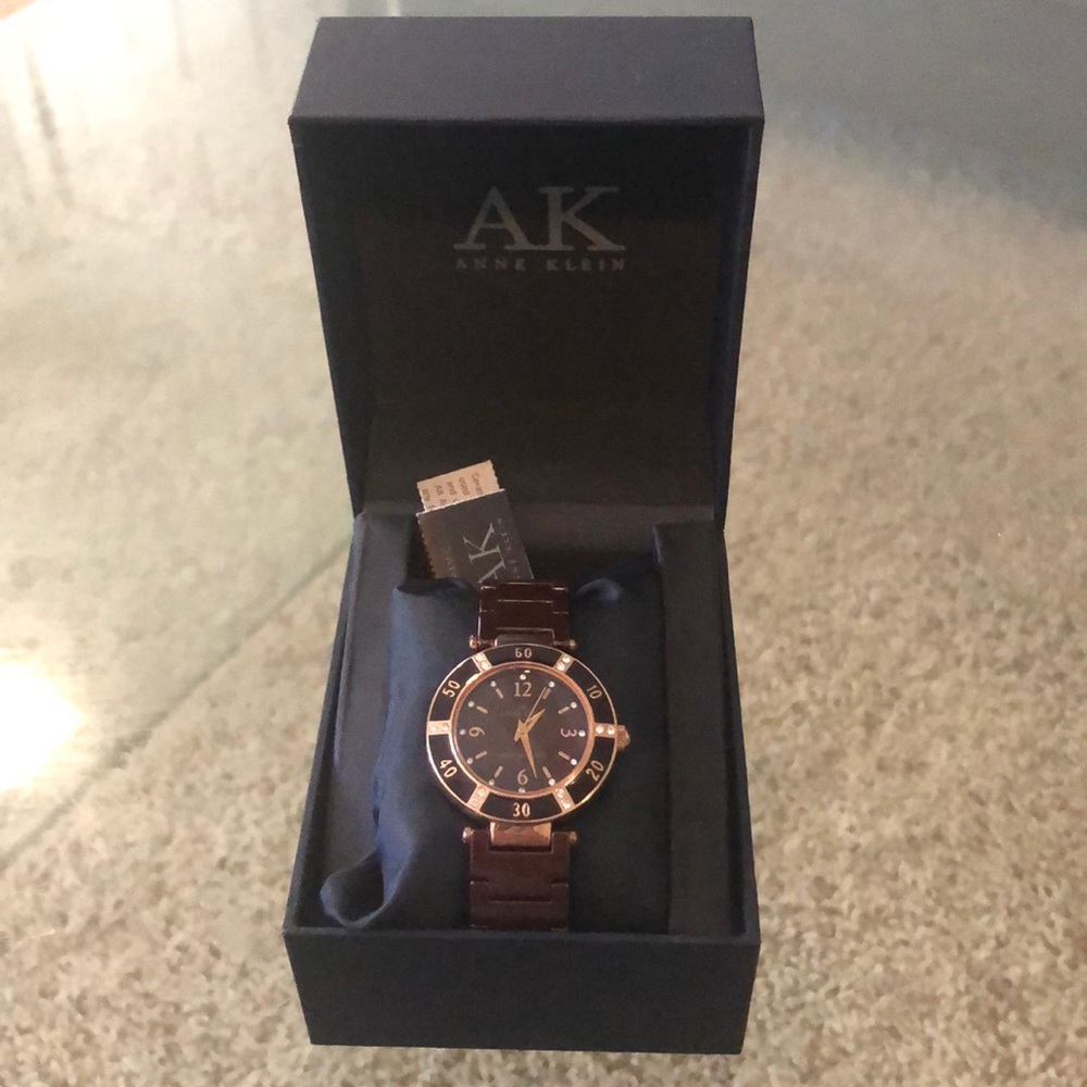 Brown Anne Klein watch